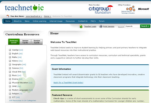 Teaching Resources Ireland
