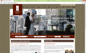 Clontarf Castle Hotel Web Design