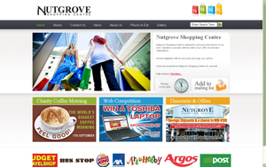 Nutgrove Shopping Centre Website Design
