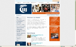 TUI Home Page Design Screenshot