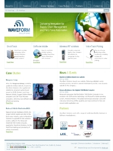 Waveform New Website Design