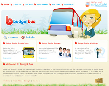 New Budget Bus Website!