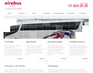 Eirebus Website Design