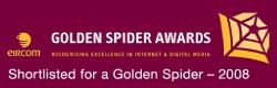 Short Listed for the Golden Spiders 2008