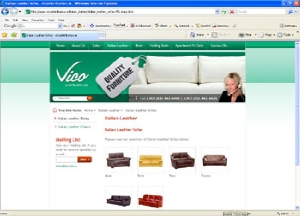 Screenshot of Vico Distribution website.